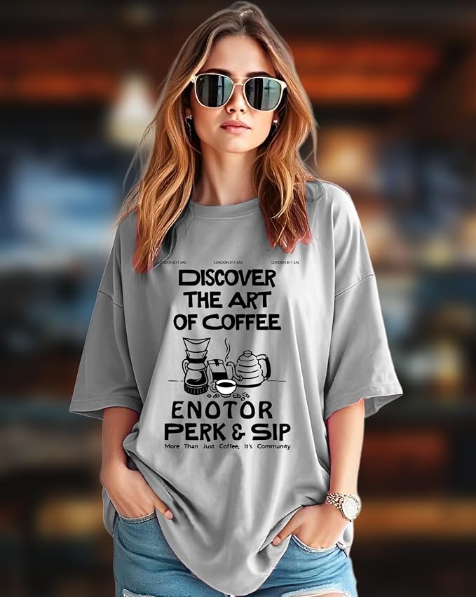 T-Shirt for Womens || Graphic Front Printed Loose fit Womens Tshirt