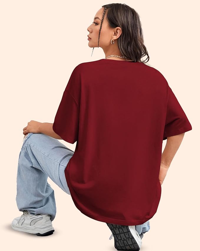T-Shirt for Womens || Graphic Front Printed Loose fit Womens Tshirt